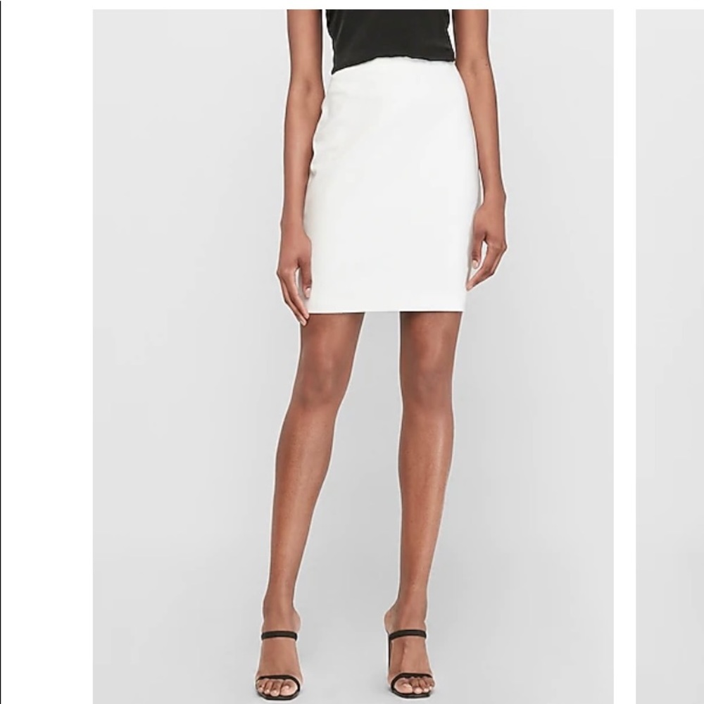 High Waisted Pencil Skirt